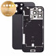 Sticlă carcasă spate pentru iPhone 16 Pro Max, Black Titanium, Pulled A