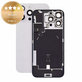 Sticlă carcasă spate pentru iPhone 16 Pro Max, White Titanium, Pulled A