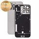 Sticlă carcasă spate pentru iPhone 16 Pro Max, Natural Titanium, Pulled A