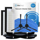 Set de piese de schimb pentru Rowenta X-Plorer S75s (1x Perie principală, 2x Filtre, 2x Perii laterale, 2x Lavete de mop)