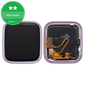 Ecran LCD + sticlă tactilă + ramă (Orchid) pentru Garmin Venu SQ