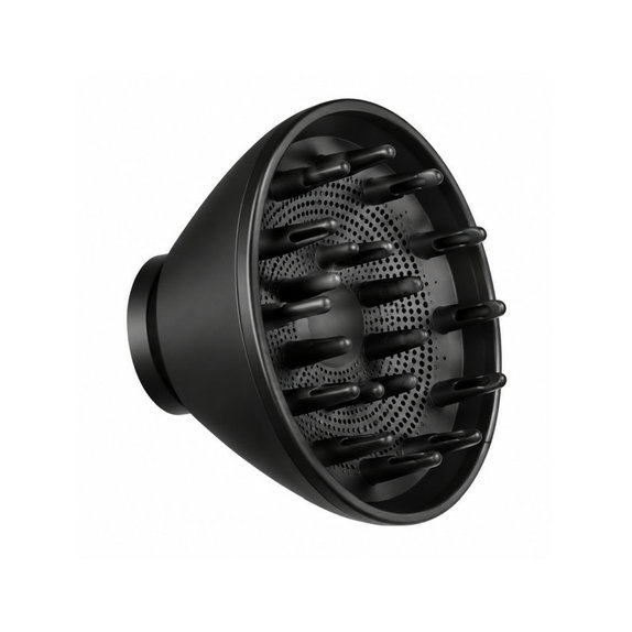 Difuzor pentru Dyson Supersonic HD01, HD03, HD07, HD15, HD16, Black / Nickel