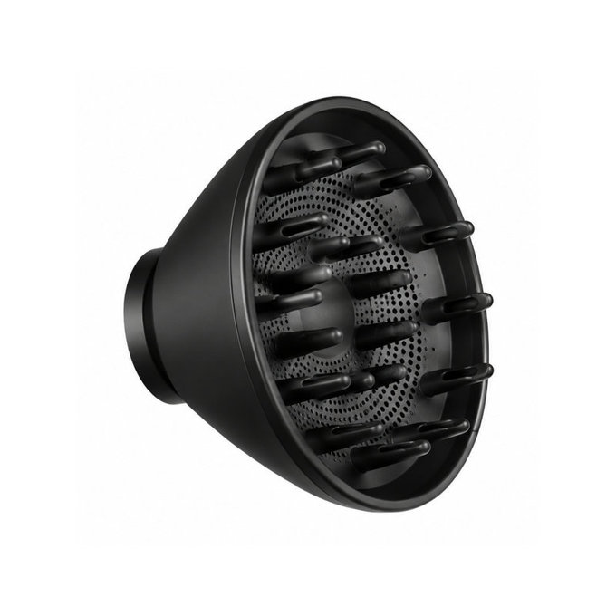 Difuzor pentru Dyson Supersonic HD01, HD03, HD07, HD15, HD16, Black / Nickel