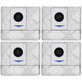 Sac de praf, 4 buc., Antibacterian și eliminarea mirosurilor pentru Ecovacs Deebot T-series, X-series