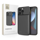 Power bank Powercase 4800mAh pentru iPhone 13 / 13 Pro, neagră, Tech-Protect