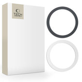 Inel magnetic MagSafe MagMat MagSafe 2-PACK Black &, argintie, Tech-Protect