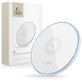 Încărcător wireless QI15W-C1 15W, albă, Tech-Protect