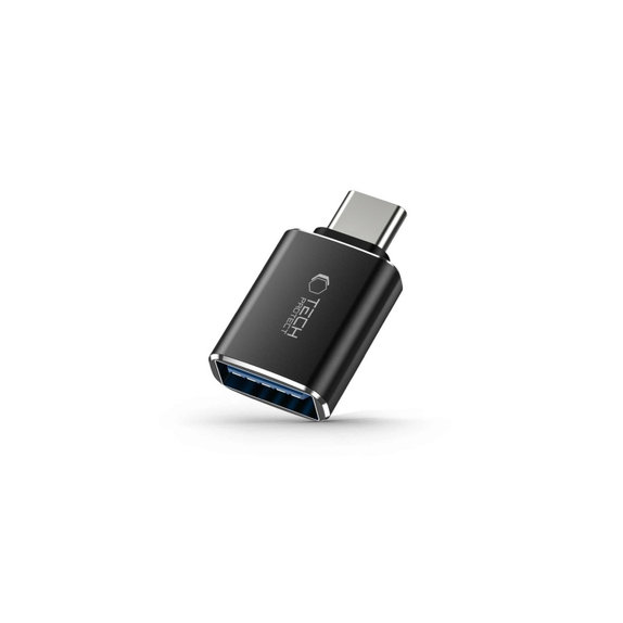 Adaptor Ultraboost USB-C To USB OTG, neagră, Tech-Protect