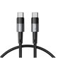 Cablu Ultraboost USB-C Cable PD 60W / 3A 25CM, gri, Tech-Protect