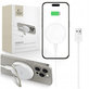 Încărcător wireless QI15W-A33 Magnetic MagSafe, albă, Tech-Protect
