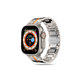 Curea Stainless Line pentru Apple Watch 8 / 9 / 10 / 11 / SE / Ultra (44 / 45 / 46 / 49 mm), Titanium/Orange, Tech-Protect