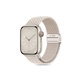 Curea Nylonmag pentru Apple Watch 8 / 9 / 10 / 11 / SE (40 / 41 / 42 mm), Natural Titanium, Tech-Protect