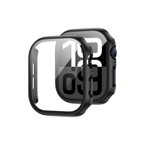 Curea DEFENSE360 pentru Apple Watch 10 / 11 (46 mm), neagră, Tech-Protect
