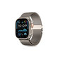 Curea Milano pentru Apple Watch 8 / 9 / 10 / 11 / SE / Ultra (44 / 45 / 46 / 49 mm), Titanium, Tech-Protect