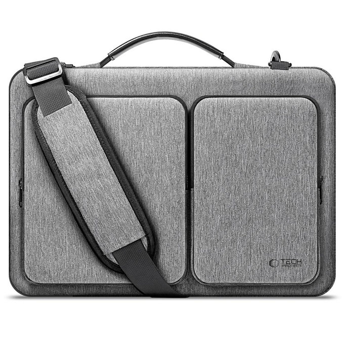 Husă pentru laptop Defender Bag 13-14, Crayon Grey, Tech-Protect