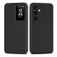 Husă Smart Wallet pentru Samsung S25, Matte Black, Tech-Protect