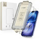 Sticlă securizată Quick Set+ 2-PACK pentru iPhone 15 / 16, neagră, Tech-Protect
