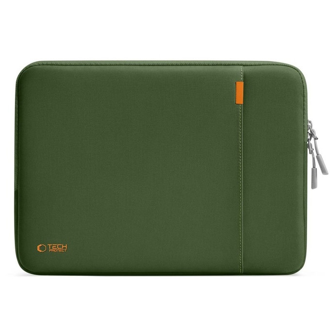 Husă pentru laptop Defender 15-16, Army Green, Tech-Protect