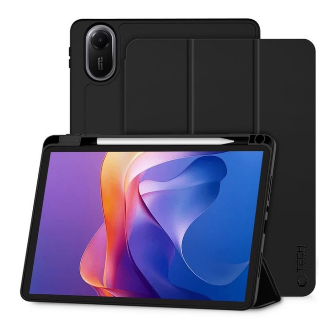 Husă Sc Pen pentru Xiaomi Redmi Pad 2 11.0, neagră, Tech-Protect