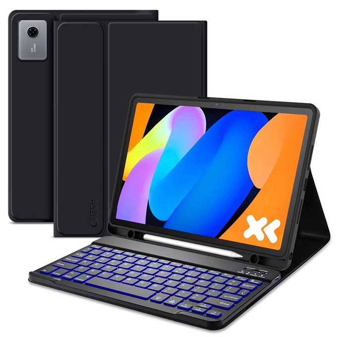 Husă Sc Pen + Keyboard pentru Lenovo Idea Tab / K11 Gen 2 11.0 TB-336, neagră, Tech-Protect