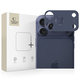Protecție cameră Camalloy Fit+ pentru iPhone 17 Pro, Deep Blue, Tech-Protect
