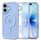 Husă MagMat MagSafe pentru iPhone 17, Matte Mist Blue, Tech-Protect
