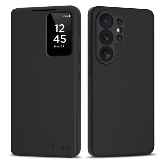 Husă Smart Wallet pentru Samsung S26 Ultra, Matte Black, Tech-Protect
