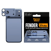Protecție lentilă Fender pentru iPhone 18 Pro Max, Italian Blue, PanzerGlass