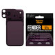 Protecție lentilă Fender pentru iPhone 18 Pro, Dark Cherry, PanzerGlass