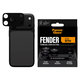 Protecție lentilă Fender pentru iPhone 18 Pro, Black Currant Currant, PanzerGlass