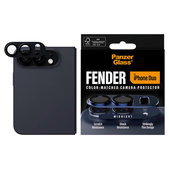 Protecție lentilă Fender pentru iPhone Duo, Dark Blue, PanzerGlass