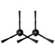 Perie laterală, 2 buc., Negru pentru Roborock S8 MaxV Ultra, S8 Max Ultra