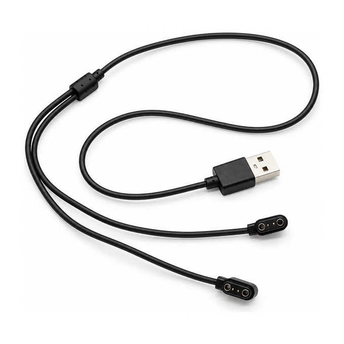 Încărcător magnetic 2PIN 2 în 1 pentru ochelari Bluetooth, ceasuri și căști