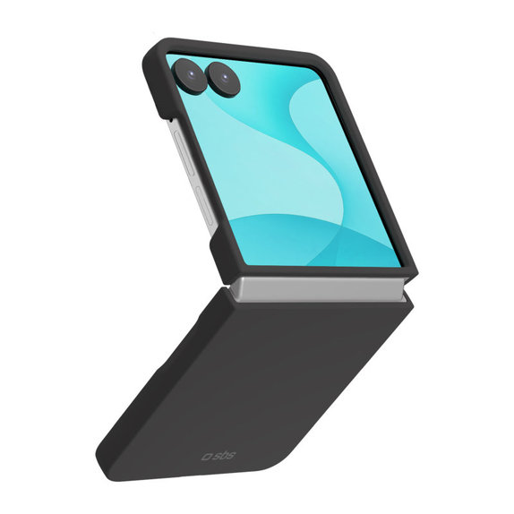 Husă Instinct pentru Samsung Galaxy Z Flip8, Neagră, SBS
