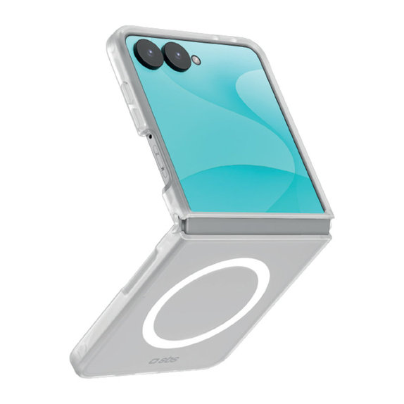Husă Haze Mag pentru Samsung Galaxy Z Flip8, Transparentă, SBS