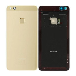 Huawei P10 Lite - Carcasă Baterie + Senzor de Amprentă (Gold) - 02351FXC Genuine Service Pack