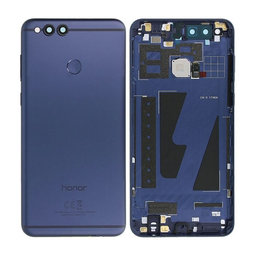 Huawei Honor 7X BND-L21 - Carcasă Baterie + Senzor de Amprentă (Blue) - 02351SDJ Genuine Service Pack