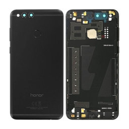 Huawei Honor 7X BND-L21 - Carcasă Baterie + Senzor de Amprentă (Black) - 02351SDK, 02351SBM Genuine Service Pack