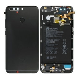 Huawei Honor 8 Pro DUK-L09 - Carcasă Baterie + Baterie (Black) - 02351FVM Genuine Service Pack