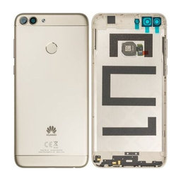 Huawei P Smart FIG-L31 - Carcasă Baterie + Senzor de Amprentă (Gold) - 02351TEE, 02351STT Genuine Service Pack