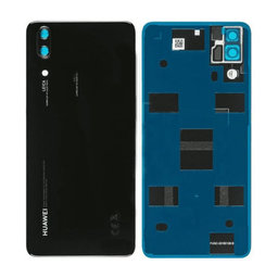 Huawei P20 - Carcasă Baterie (Black) - 02351WKV Genuine Service Pack