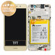 Huawei Y6 II - Ecran LCD + Sticlă Tactilă + Ramă + Baterie (Gold) - 02350VUK Genuine Service Pack
