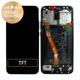 Huawei Mate 20 Lite - Ecran LCD + Sticlă Tactilă + Ramă + Baterie (Black) - 02352DKK, 02352GTW Genuine Service Pack