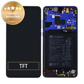 Huawei Mate 20 - Ecran LCD + Sticlă Tactilă + Ramă + Baterie (Twilight) - 02352FRA Genuine Service Pack
