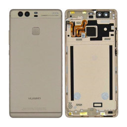 Huawei P9 - Carcasă Baterie + Senzor de Amprentă (Gold) - 02350STJ Genuine Service Pack