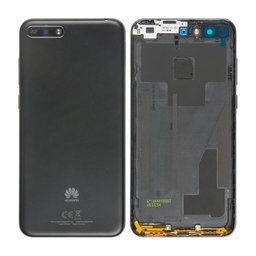 Huawei Y6 (2018) - Carcasă Baterie (Black) - 97070TXT Genuine Service Pack