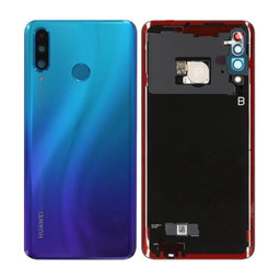 Huawei P30 Lite, P30 Lite 2020 - Carcasă Baterie (Peacock Blue) - 02352RPY Genuine Service Pack