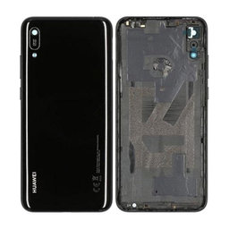 Huawei Y6 (2019) - Carcasă Baterie (Midnight Black) - 02352LYH, 02352LYB, 02352QCC Genuine Service Pack