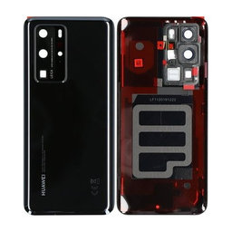 Huawei P40 Pro - Carcasă Baterie (Black) - 02353MEL Genuine Service Pack