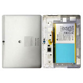 Huawei MediaPad M2 10.0 - Carcasă Baterie + Baterie  (Moonlight Silver) - 02351PGS, 02351FMT, 02350NXP, 02351CWE Genuine Service Pack